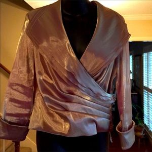 Bronze Cachet dressy blouse